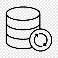 Data Transfer, Cloud Storage, Mobile Data, Syncing icon svg