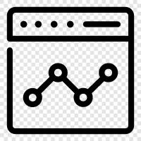 data, analysis, graphs, charts ikon svg