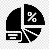 data visualization, bar chart, pie chart, histogram icon svg