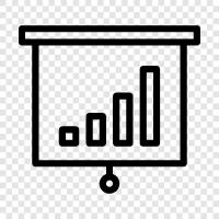 data, graph, comparing, charts ikon svg