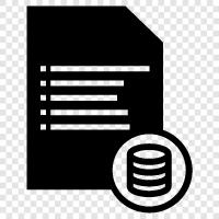 Database, Database Management System, Data, Data Entry icon svg