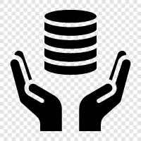 database management, database system, database software, database tools icon svg