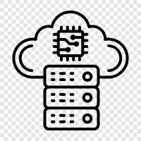 Datenbank Server, SQL Server, MySQL, Oracle symbol