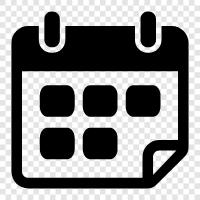 date, time, event, schedule icon svg