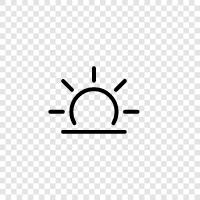 day, sunrise, sunset, solar icon svg