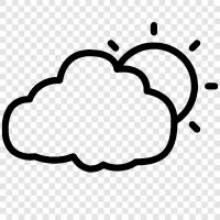 Day cloudy, Cloudy sky, Sky cloudy, Dull day icon svg