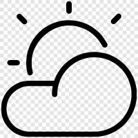 Day Sky, Sky Cloudy, Cloudy Day icon svg