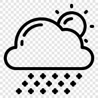 day snow, winter weather, snowstorm, blizzard icon svg