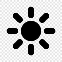 day, sky, heat, light icon svg