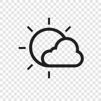 Day, Clouds, Blue, Sky icon svg