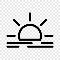 day, sky, sunbeam, sunbathe icon svg