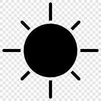 day, sky, sunbeam, heat icon svg