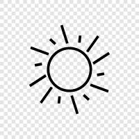 day, sky, sunbeam, light icon svg