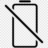 dead battery, battery, power outage, power outage remedies icon svg