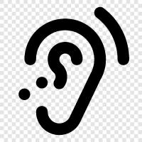 deafness, hearing, deaf, hard of hearing icon svg