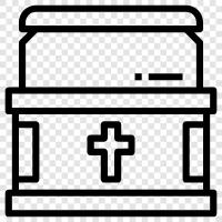 death, funeral, burial, urn icon svg