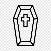 death, funeral, burial, urn icon svg