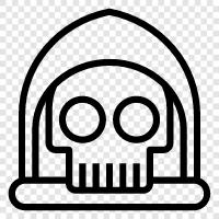 death, Reaper, Angel of Death, death angel icon svg