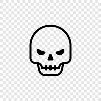 death, corpse, skeleton, burial icon svg