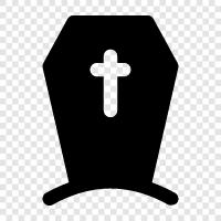 death, burial, funeral, mourners icon svg