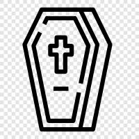 death, funeral, burial, mourning icon svg