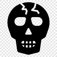death, skull, death metal, metal ikon svg