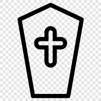 death, funeral, burial, service icon svg