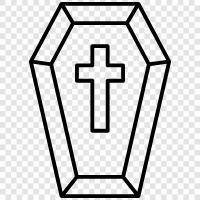 death, cemetery, burial, funeral icon svg