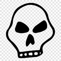 death, skull, death symbols, death meaning icon svg