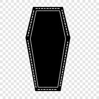 death, funeral, burial, death notice icon svg