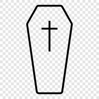 death, funeral, burial, memorial icon svg