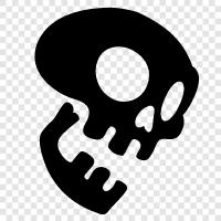 death, horror, goth, corpse icon svg