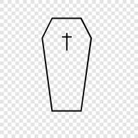 death, funeral, burial, memorial icon svg