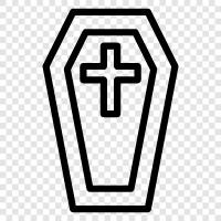 death, funeral, burial, dead funeral icon svg