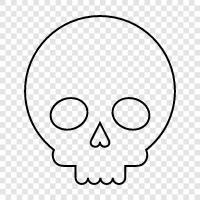 death, skull mask, death mask, death head icon svg