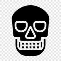 death, skulls, death head, death s head icon svg