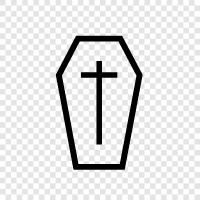 death, burial, funeral, mourning icon svg