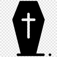 death, funeral, burial, tombstone icon svg