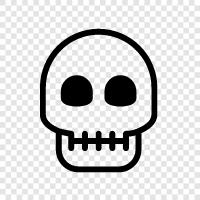 death, zombies, horror, dark icon svg