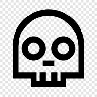death, dark, gothic, horror icon svg