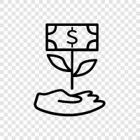 debt, savings, investing, budgeting icon svg