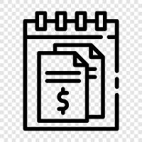 debt, congress, budget, taxes icon svg