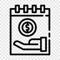 Debt, Credit, Investment, Banking icon svg