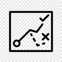 Entscheidungsfindung, Problemlösung, Entscheidungsanalyse, Geschäftsstrategie symbol