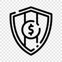 defence, security, safety, bulletproof icon svg