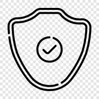 defense, security, safety, privacy icon svg