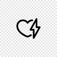 defibrillator, heart, heart failure, arrhythmia icon svg