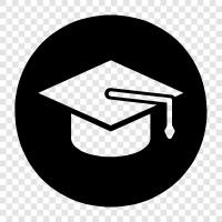 degree, university, certificate, program icon svg