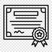 degree, certificates, diploma, certificate icon svg