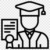degree, university, education, program icon svg